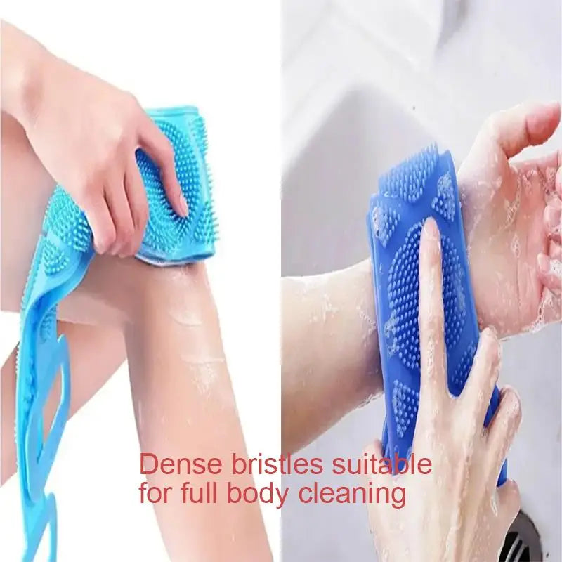 Silicone Back Scrubber Bath Belt