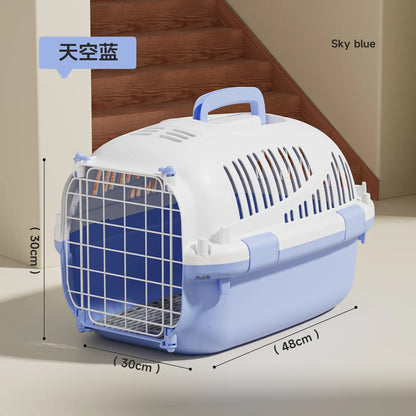 Airline Approved Pet Carrier with Hard Shell Bubble Capsule Window