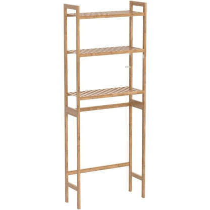 Over Toilet Storage 3-Tier Bamboo Organizer
