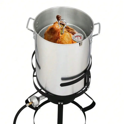 Propane 30Qt Turkey Fish Fryer Boiler Set