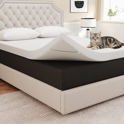 Cooling Gel Memory Foam Mattress Topper