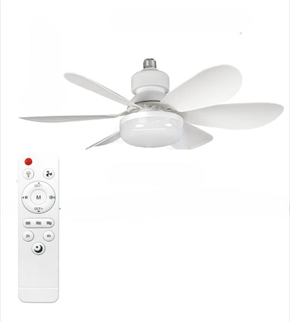 Smart LED Ceiling Fan Light with Remote