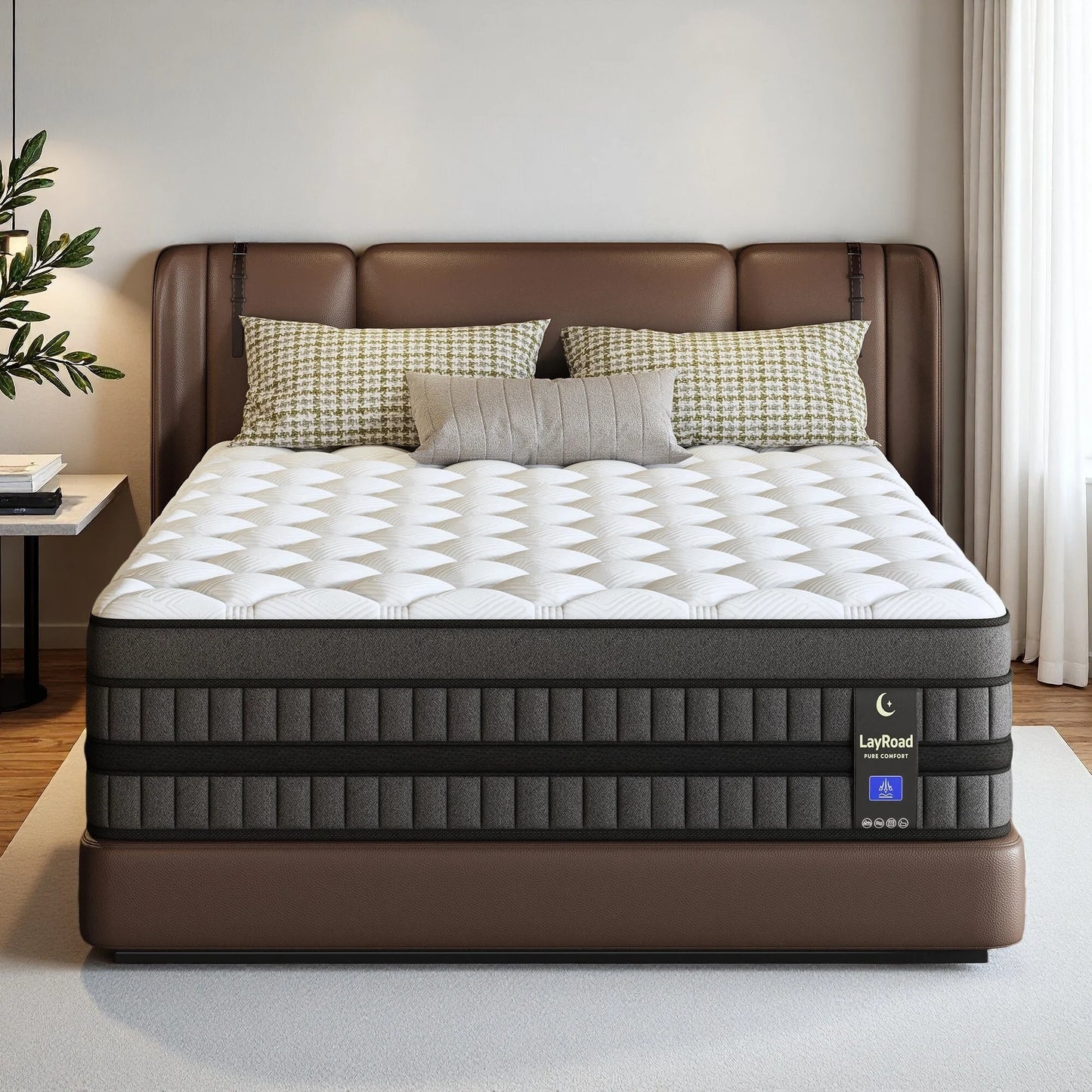 Cooling Gel Memory Foam Hybrid Mattress