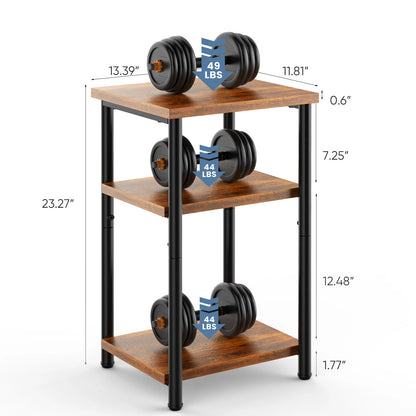 MCQ 3 Tier End Table Set of 2