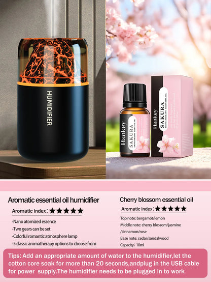 Volcanic Flame USB Essential Oil Diffuser