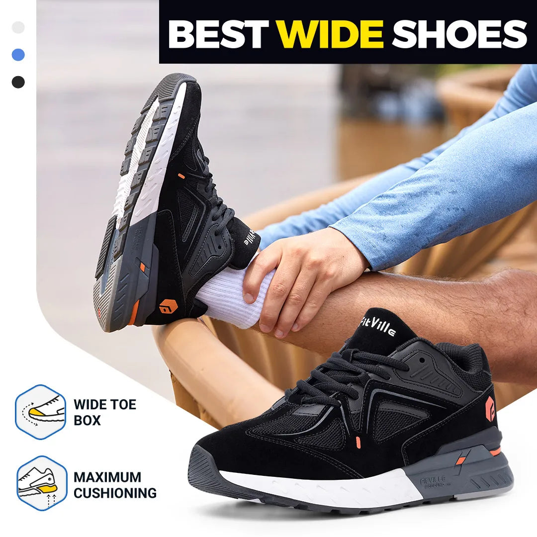 FitVille Extra Wide Arch Support Sneakers