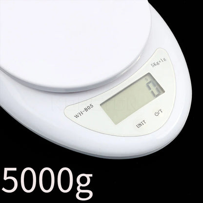 Precision Digital Kitchen Scale (5kg/1g)