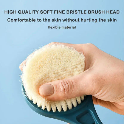 Long Handle Bath Brush Soft Bristle Exfoliator