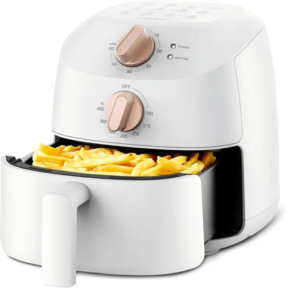COMFEE' 2.1 Quart Compact Air Fryer with 12 Preset Options