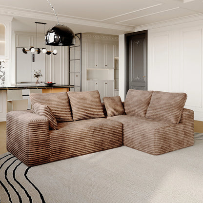 Modern Modular L-Shape Cloud Sectional Sofa