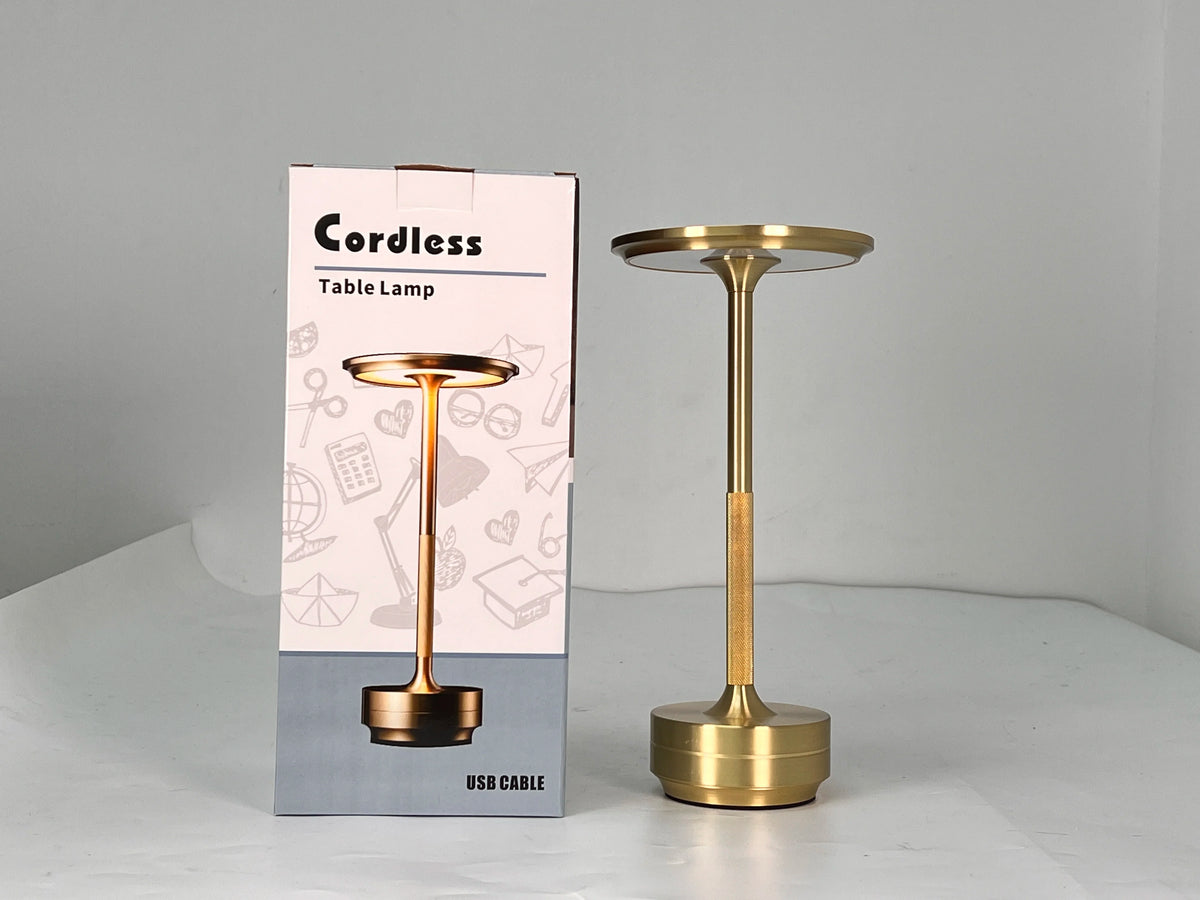 Rechargeable Retro Touch LED Desk Lamp