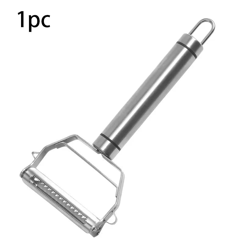 3-in-1 Stainless Steel Vegetable Peeler Grater