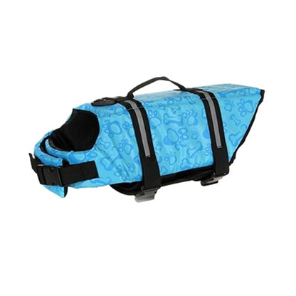 Reflective Adjustable High-Buoyancy Dog Life Jacket