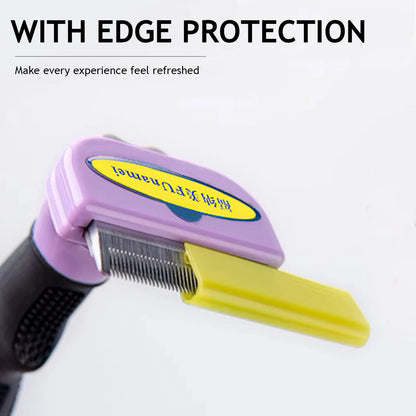 Multi-Function Pet Grooming and Knot Removal Brush
