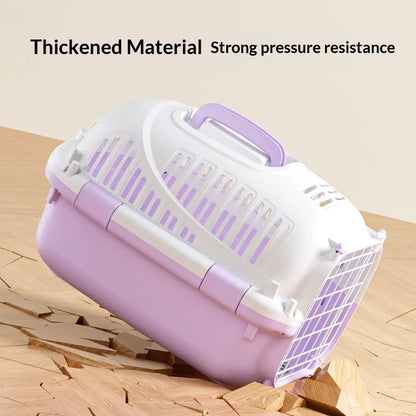 Airline Approved Pet Carrier with Hard Shell Bubble Capsule Window