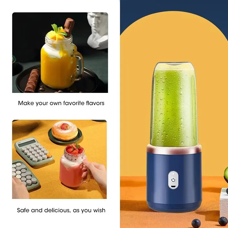Portable USB Mini Electric Juice Blender