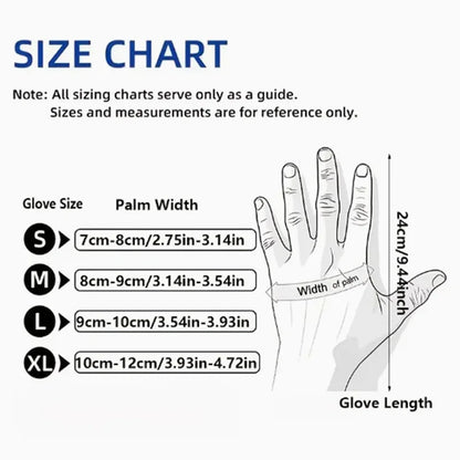 100-Pack Disposable Nitrile Gloves Food Safe