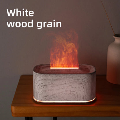 Flame Colorful LED Aroma Essential Oil Diffuse