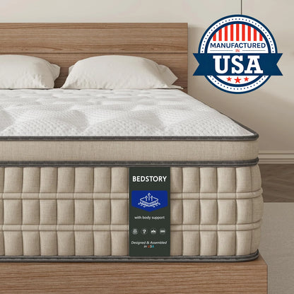 12-Inch Hybrid Gel Memory Foam Mattress