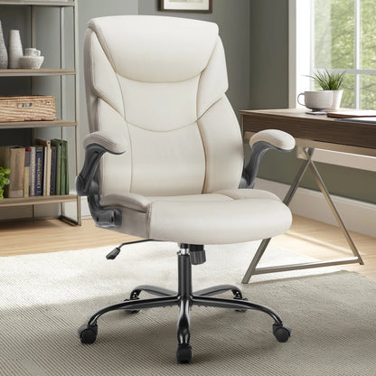 Ergonomic Heavy Duty PU Leather Office Chair
