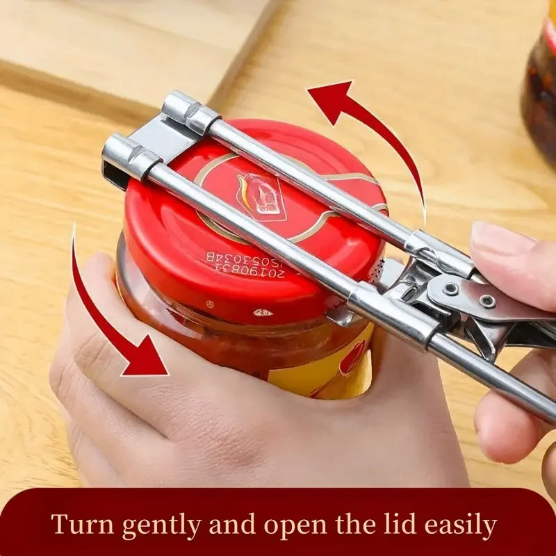 Adjustable Stainless Steel Jar Opener