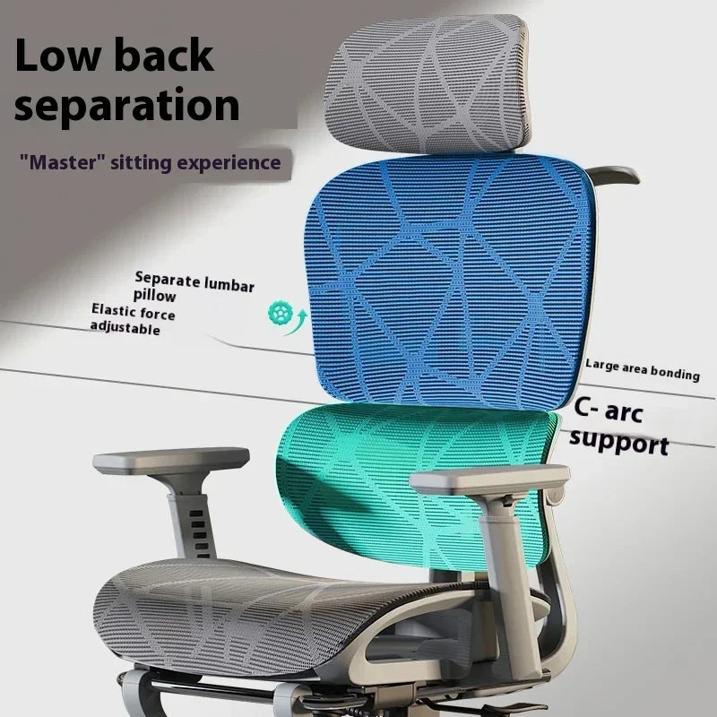 Swivel Ergonomic Office Chair with Lumbar Support
