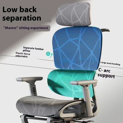 Swivel Ergonomic Office Chair with Lumbar Support