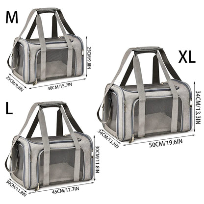 Airline Approved Soft-Sided Pet Carrier Backpack & Handbag