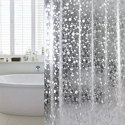 3D Pebble Pattern Heavy Duty Shower Liner