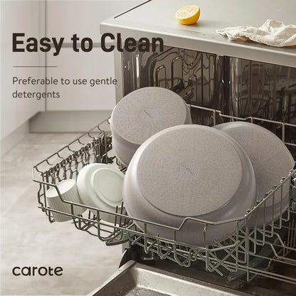 16-Piece Nonstick Cookware Set Detachable Handles