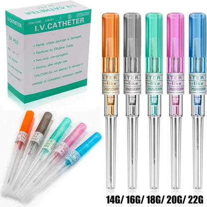 Professional Catheter Body Piercing Needles Set