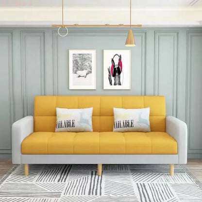 Modern Compact Folding Fabric Sofa Bed