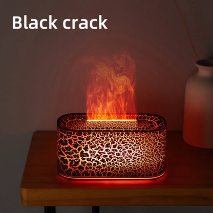Flame Colorful LED Aroma Essential Oil Diffuse