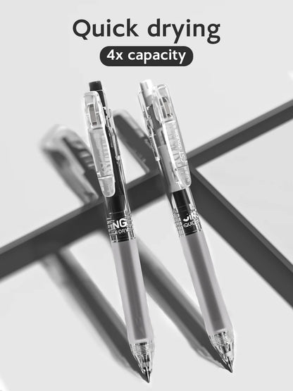 12-Pack Retractable Ultra-Fine Gel Pens