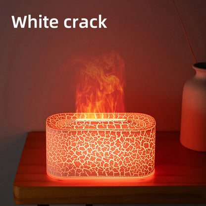 Flame Colorful LED Aroma Essential Oil Diffuse
