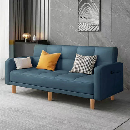 Modern Compact Folding Fabric Sofa Bed
