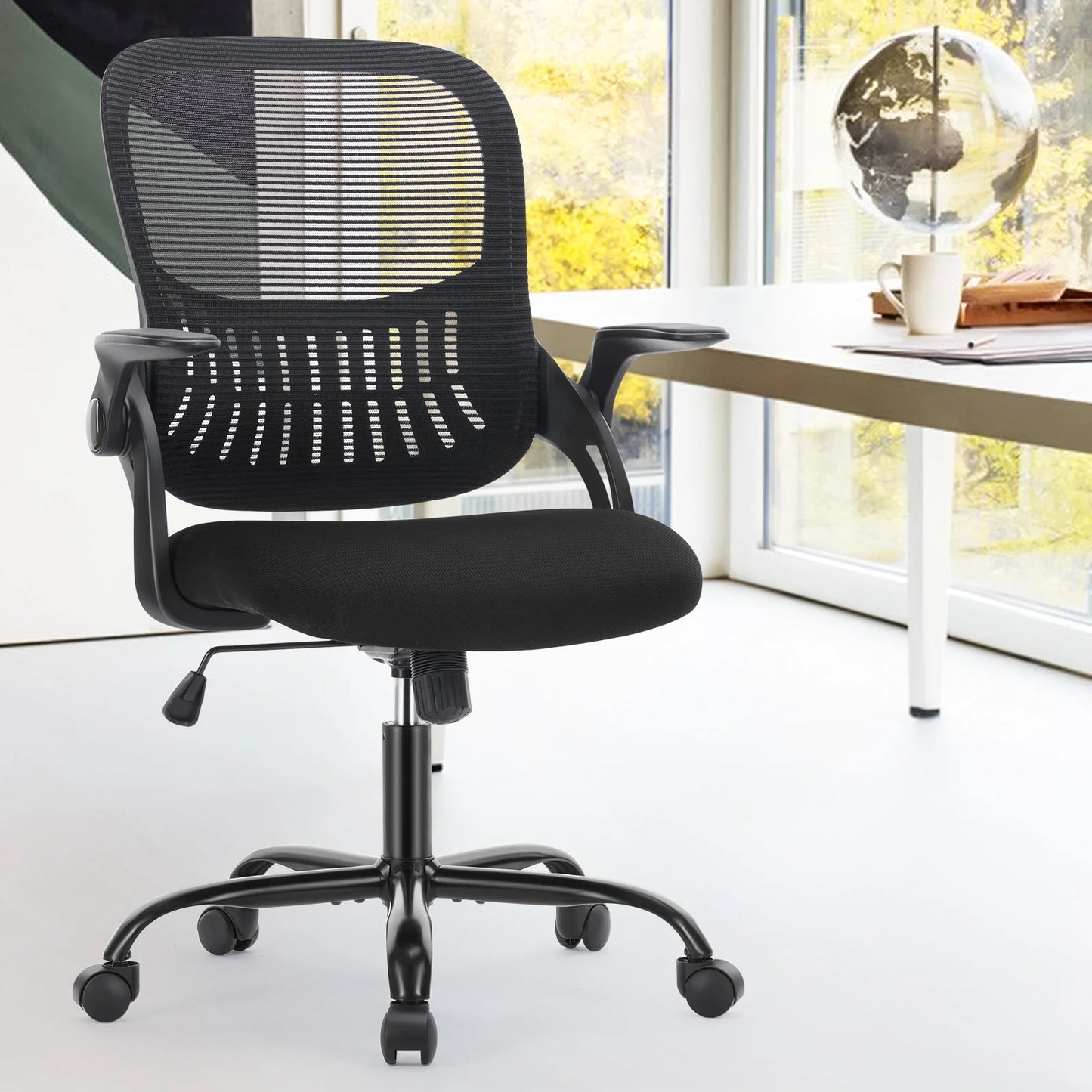 Ergonomic Mesh Office Chair Adjustable Swivel Rolling