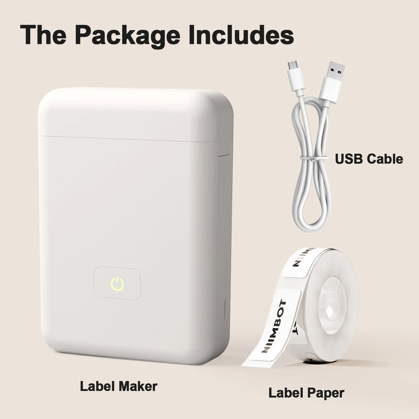 Portable Label Maker Machine Mini Thermal Printer