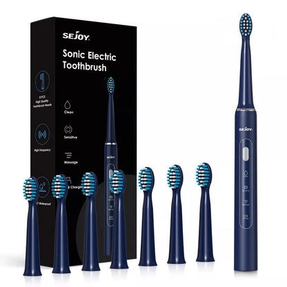 Sonic Electric Toothbrush Rechargeable 3 Modes IPX7