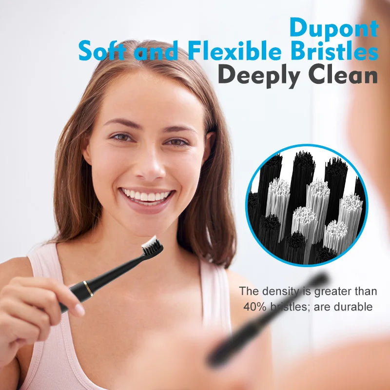 Sonic Electric Toothbrush Rechargeable 3 Modes IPX7