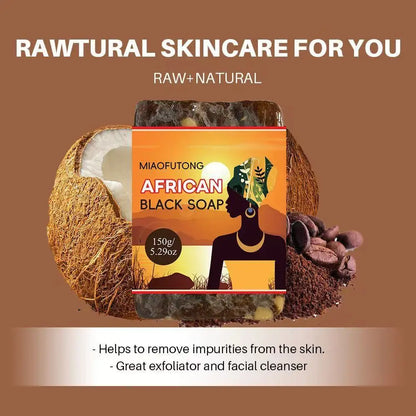 Handmade Essential Oil African Black Soap