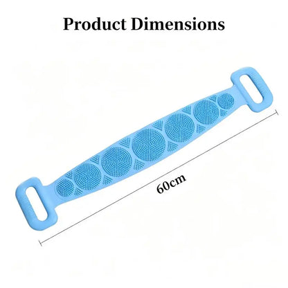 Silicone Back Scrubber Bath Belt