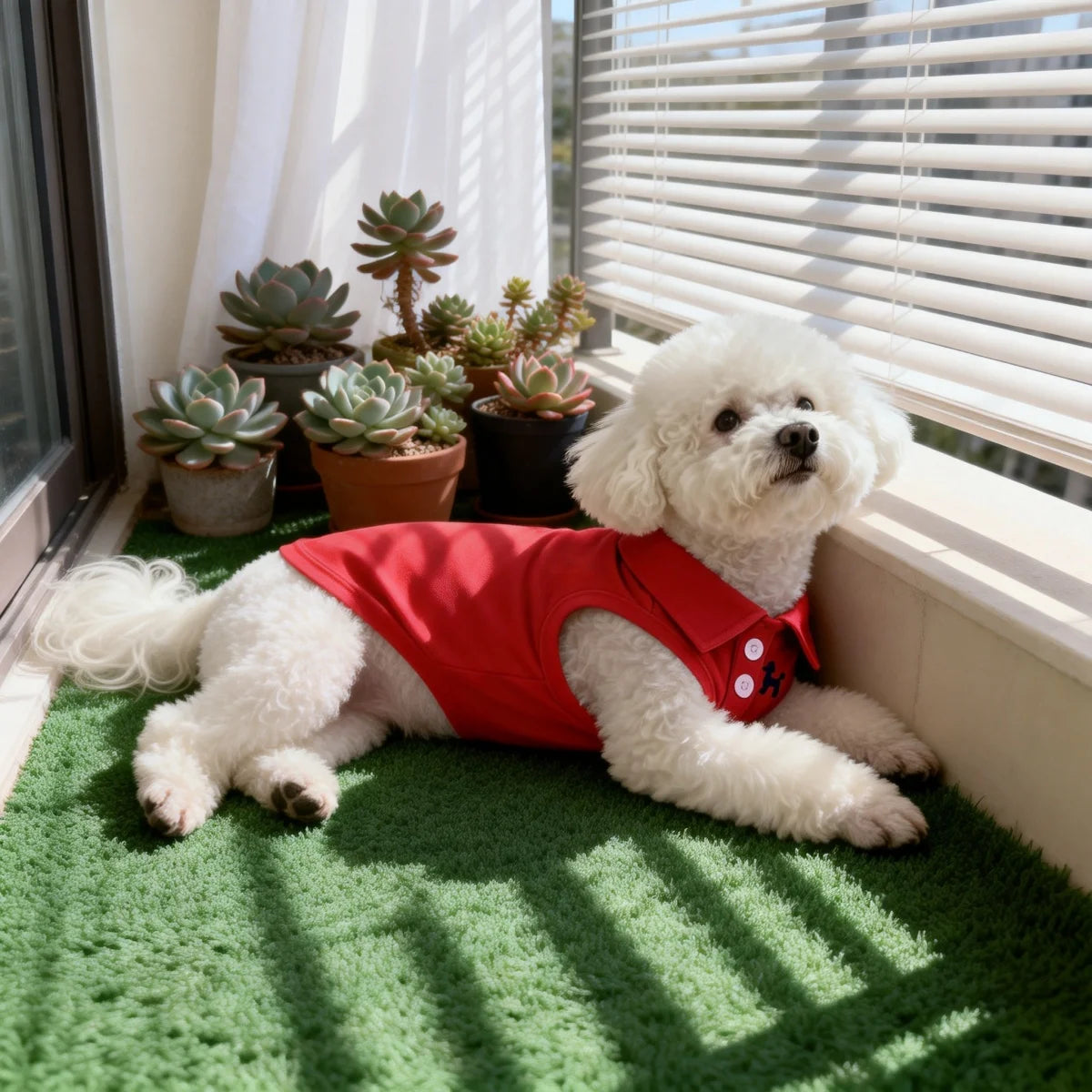 Soft Breathable Puppy & Cat Polo Shirt