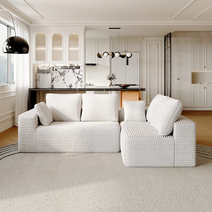 Modern Modular L-Shape Cloud Sectional Sofa