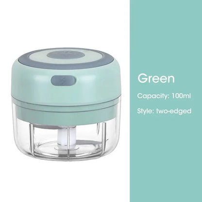 Mini Wireless USB Electric Garlic Vegetable Chopper