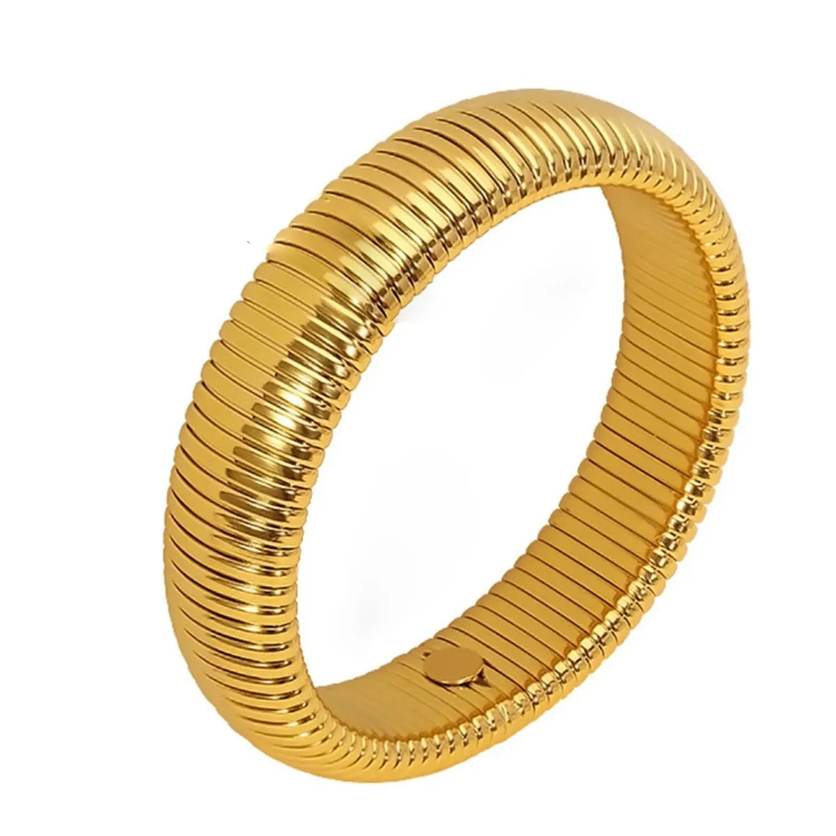 Waterproof Stainless Steel Gold Plated Bracelet