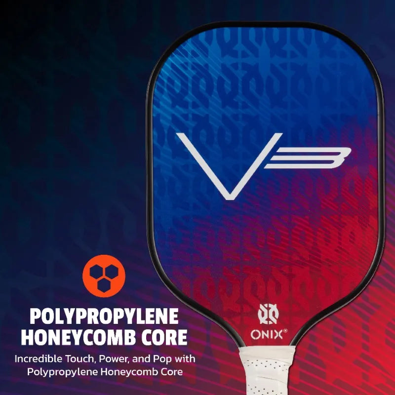 ONIX V3 Polypropylene Core Pickleball Paddle
