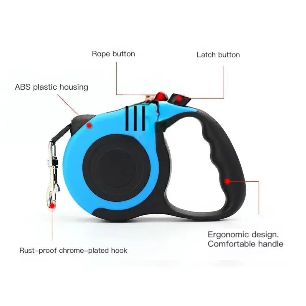 Retractable Dog Leash Small Medium Pet
