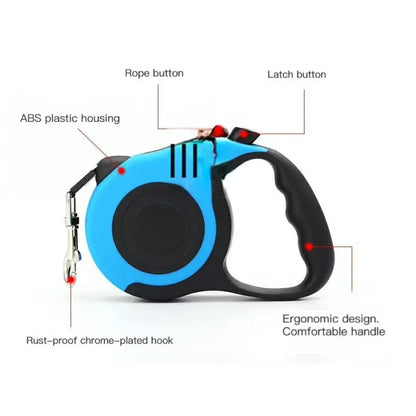 Retractable Dog Leash Small Medium Pet
