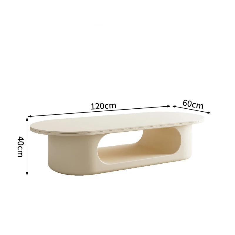 Luxury Minimalist Storage Coffee Table Modern Design